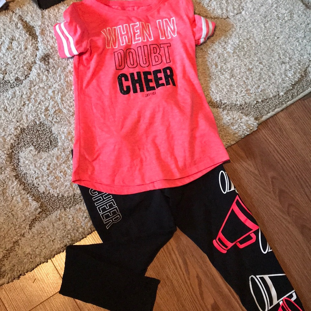 Justice Cheer Outfit